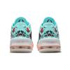 Nike Zapatillas de Baloncesto Lebron 18 Low Florales Caña Baja Azul Rojo Unisex DN4177-400