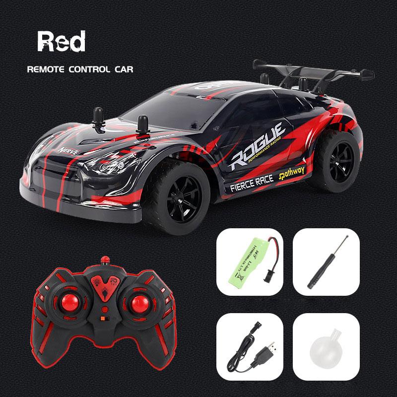 Off Road Rc Drift Car Spray Fog 1/24 4wd Fast 18KM/h Electric Remote Control Cars With Light  Vehicle Kit Toys For Boys Gift
