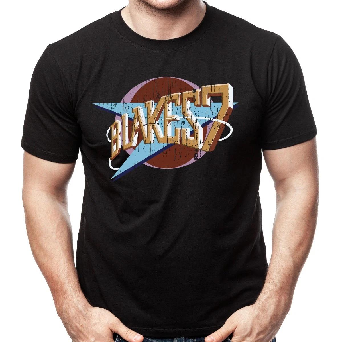 Blakes 7 Distressed Logo Adult T-Shirt XL