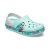 Crocs Classic Clog Fun Academy Mulan Pattern Kids Clogs Mint-Green 206155-3P7