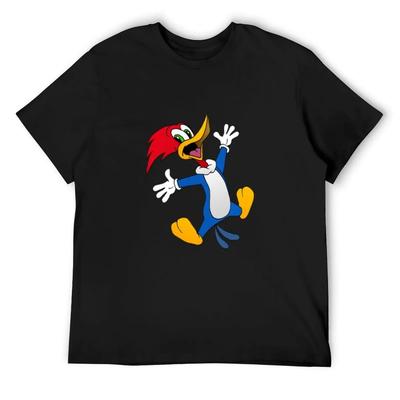 Woody Woodpecker T-Shirt Vintage Kleidung Grafiken Süße Kleidung Herren Grafik-T-Shirts Anime