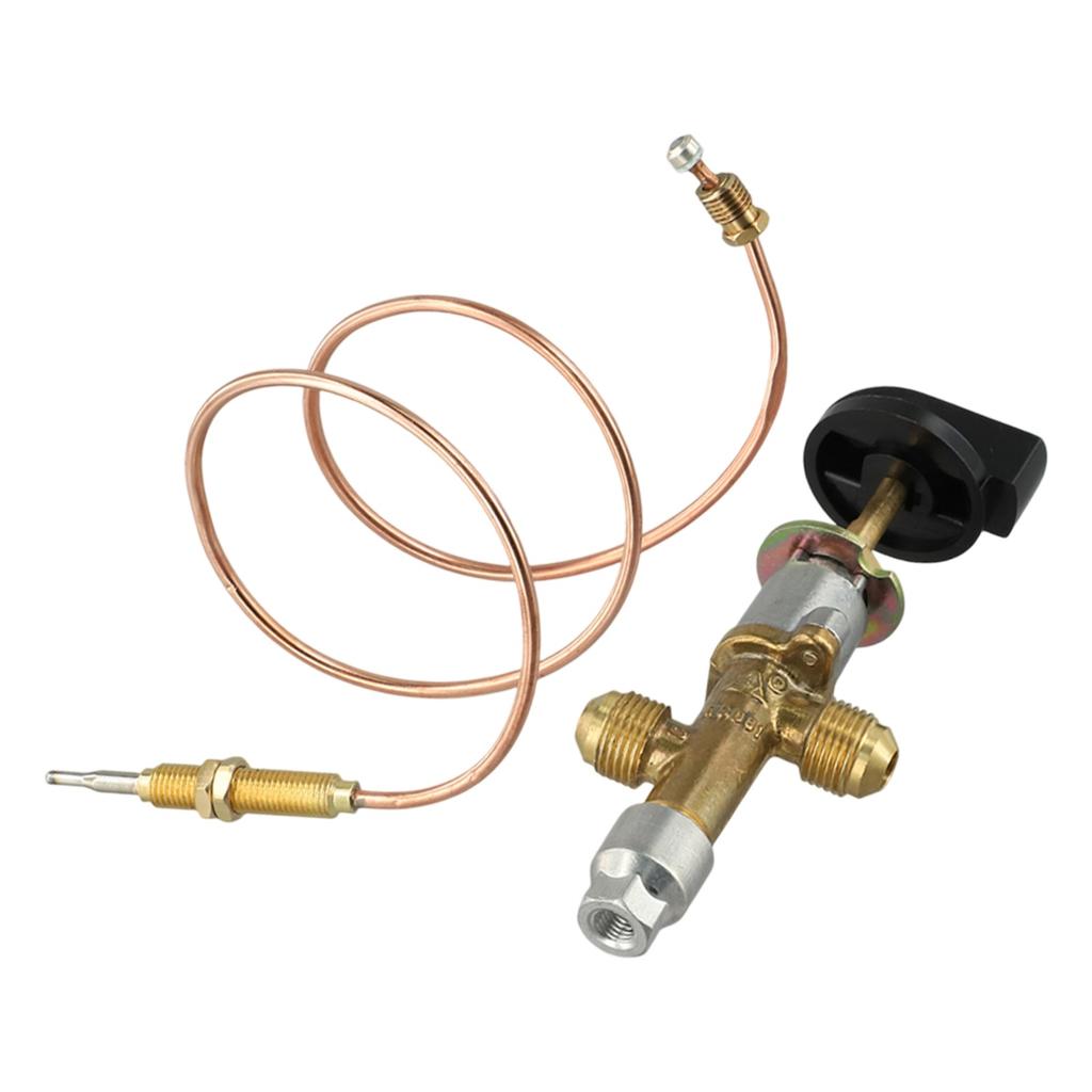 For Heating Appliances Low Pressure Valve Gas Control Valve Vertical Installation 50000 BTU Maximum Rating For Gas Grills