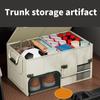 Car Organizers Foldable Storage Bin Trunk Organizers Glove Compartment Box for Efficient Space Saving and Organization