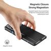 For Xiaomi Mix Fold 4 5G Magnetic Case DUX DUCIS Bril Series Leather+PC Phone Cover with Stand