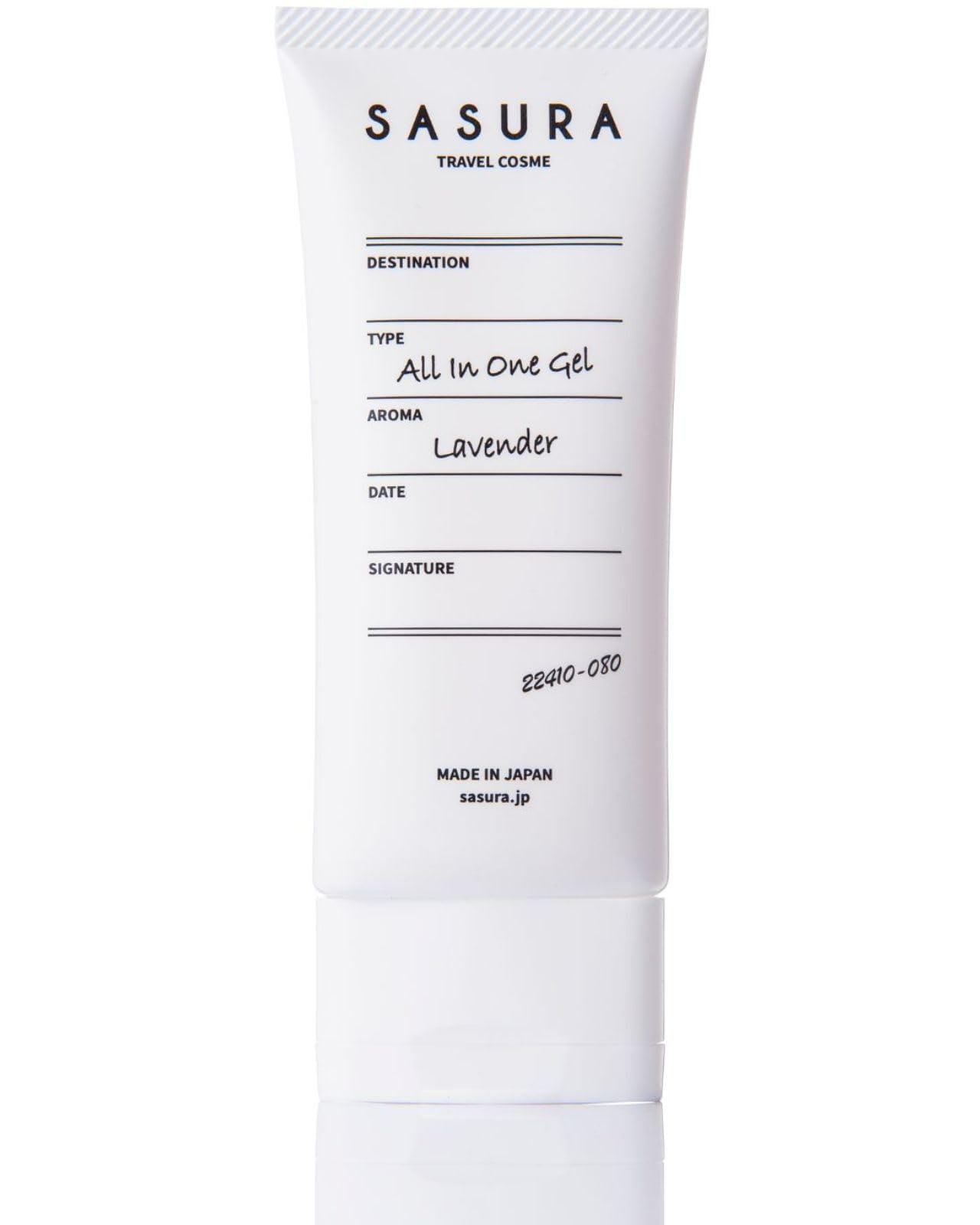 

SASURA Skin Rhythm Compatible with Overseas Clock Time Skin Dry Sensitive Morning and Night 100g All-in-one Gel, Normalization, Travel, Gene, Saving,