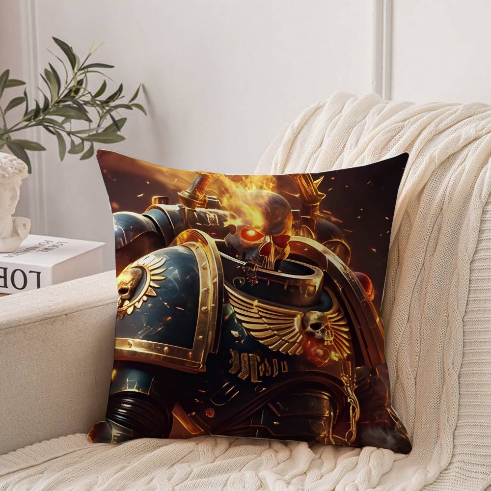 HOT Games W-WarhammerS Pillow Case Home Decor Throw For Sofa Bed Car Room Decor Gift Idea