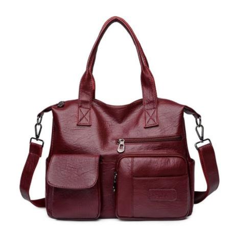 New Fashionable Large Capacity Handbag for Women, Casual Nylon Shoulder Crossbody Bag