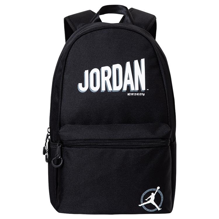 

Jordan Adjustable Portable Large Capacity Polyester Backpack Unisex Backpack Black JD2313006GS-001 Black