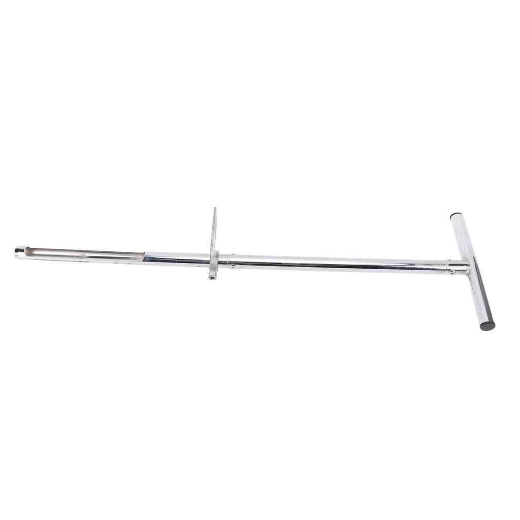 Vzorkovač půdy s nožním pedálem, rukojeť ve tvaru T, sada pro testování půdní sondy z nerezové oceli pro zahradní trávník