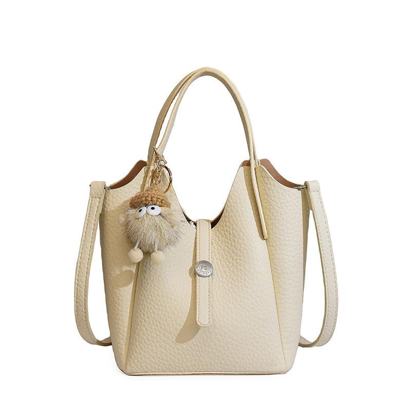 

Tooxika Модная сумка-ведро, новый стиль, универсальная сумка, большая вместимость, сумка-мессенджер через плечо белый