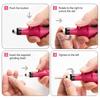 Nail Grinding Machine Set Strong Electric Nail Drill Machine Grinding Equipment Milling Cutter For Manicure Pedicure Polishing