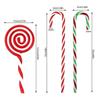Christmas Plastic Candy Cane Lollipop Ornament, 30 Pcs Christmas Tree Hanging Decoration Twisted Toy Crutch Candy Canes Stick For Home Party Holiday X