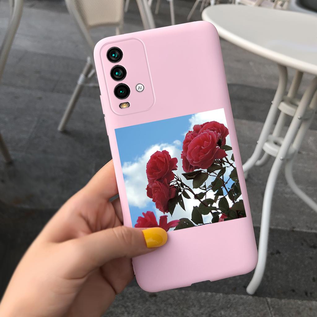Case For Xiaomi Redmi 9T Case on Redmi 9T Soft Silicone Back Cover Funda For Xiaomi Redmi 9T Candy Color TPU Bumper Cute Cases