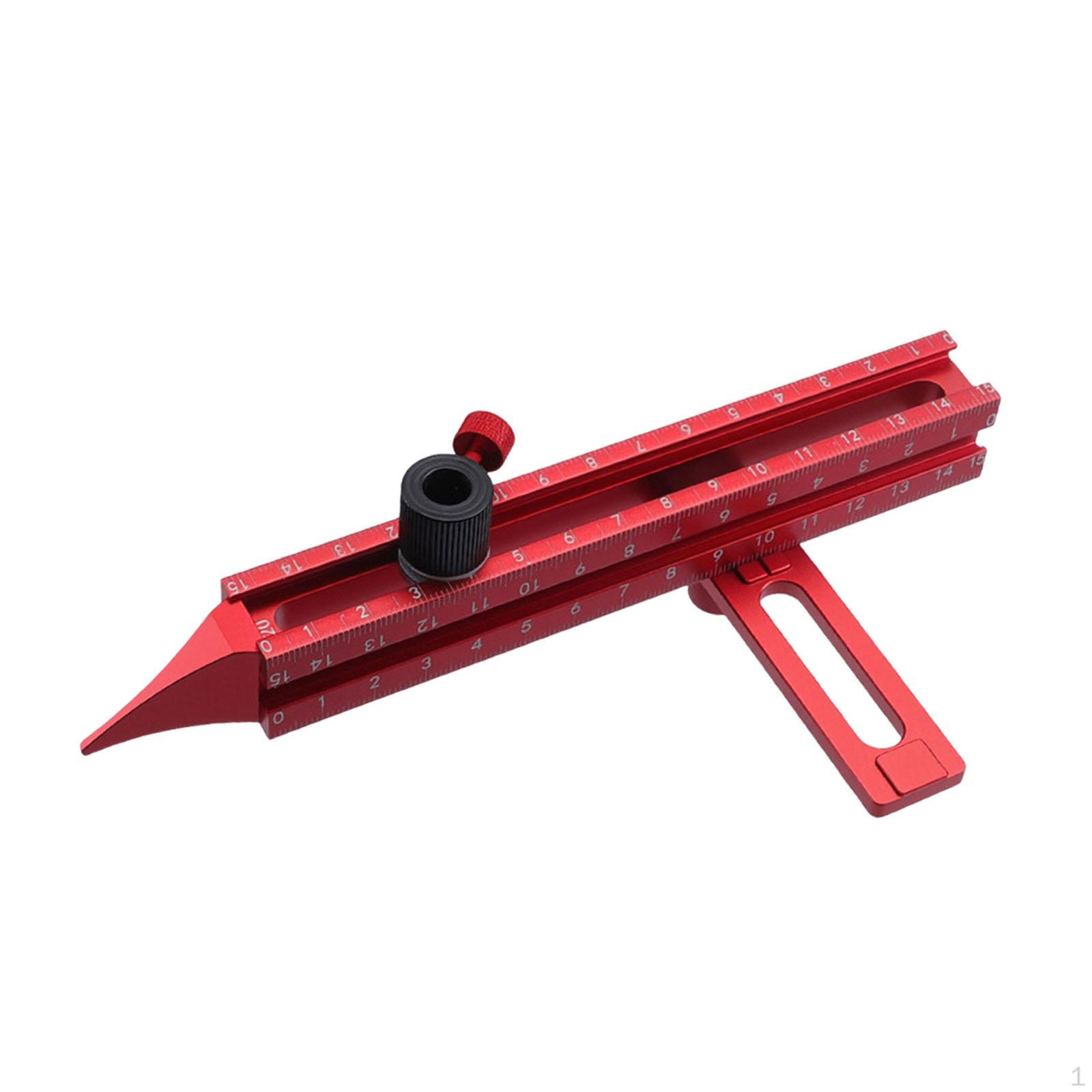 

Graduated Marking Tool, Woodworking Multifunctional Ceiling Ruler, Type B