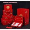 Red Bride's Dowry Box for Wedding and Engagement Gifts