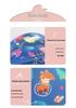 Insulated Cartoon Lunch Bag - Square Design for School and Commuting with Thickened Aluminum Foil.
