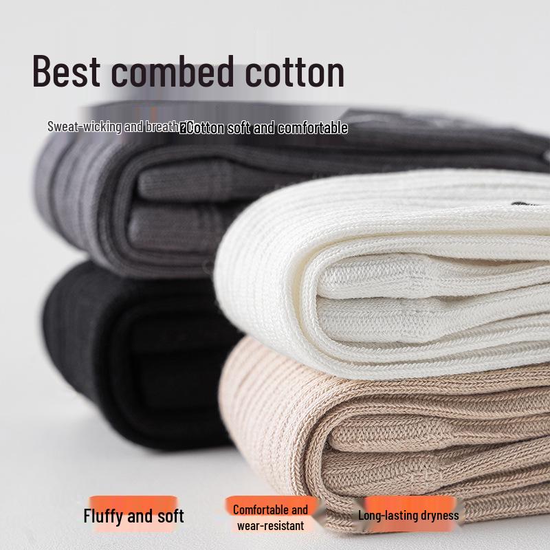 Baumwoll-Tights mit hoher Elastizität für Mädchen - Frühjahrs- & Herbst-Leggings für Säuglinge, Kleinkinder & Kinder