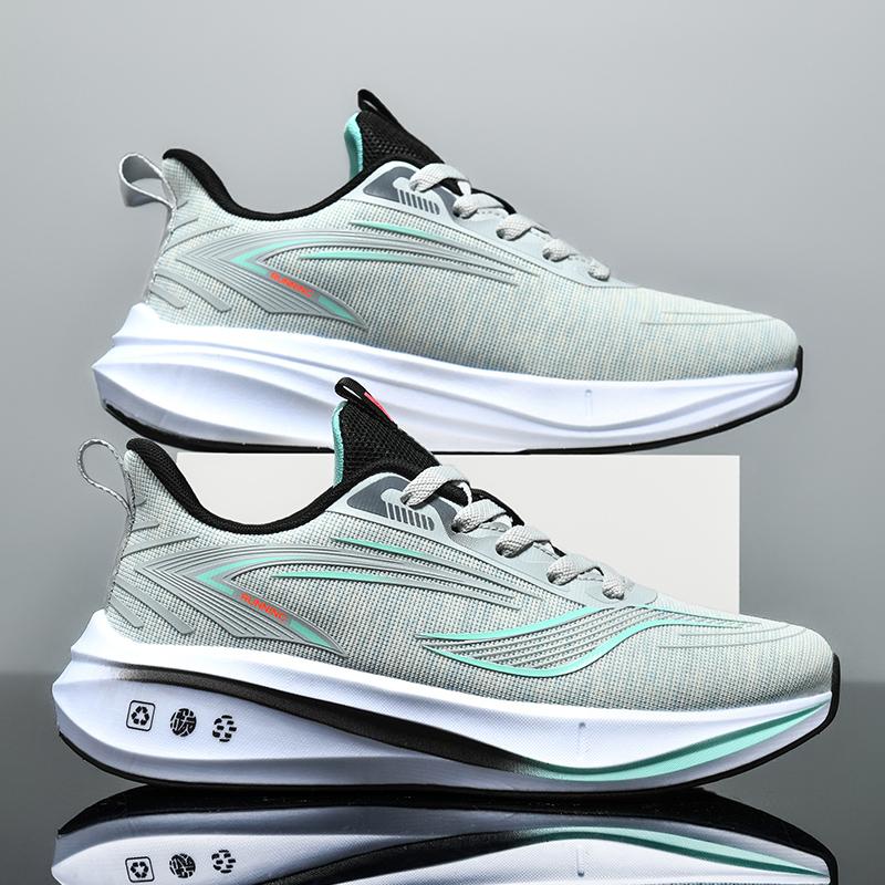 Men's Shoes 2025 Autumn Carbon Plate Lightweight Running Racing Running Shoes Shock Absorption Rebound Soft Sole Sports Shoes