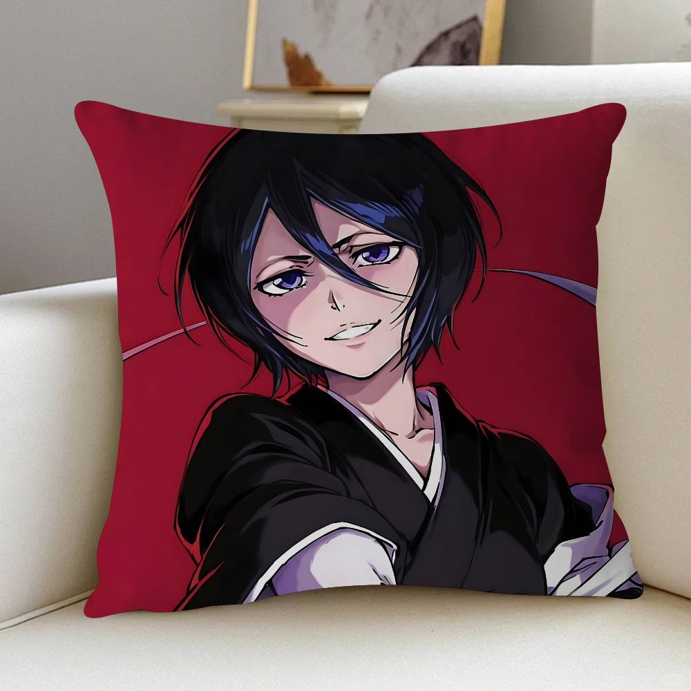 Rukia K-Kuchiki Kissenbezug Dekokissen Sofa Heimdeko Hülle Kissenbezüge