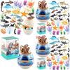 Sharke Dolphins Penguinsmarine Animal Models Pvc Figurines For Early Learning And Collection