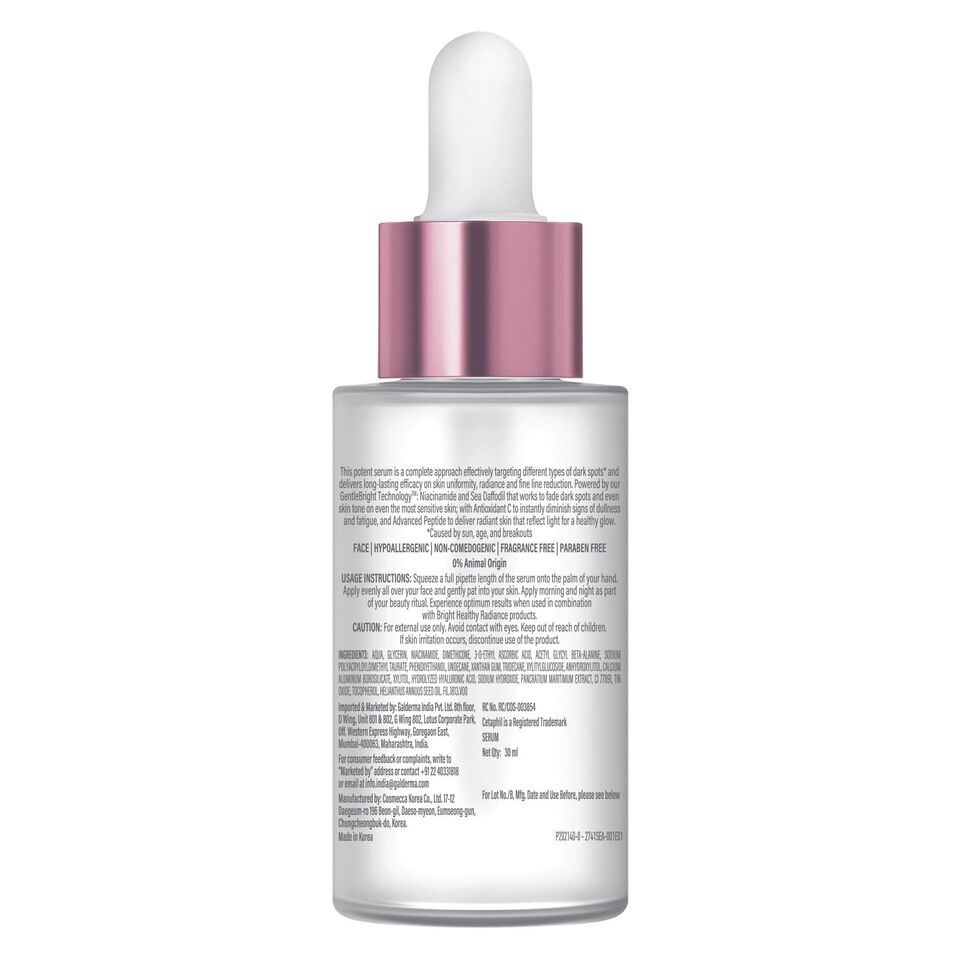 Cetaphil Bright Healthy Radiance, Perfecting Serum for Bright Radiant Skin, 30ml