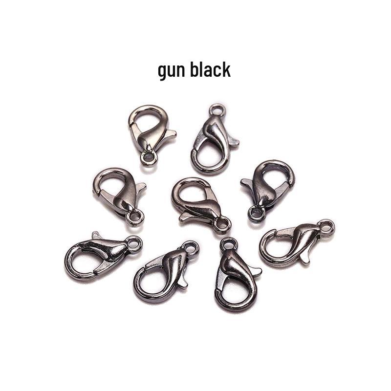 Gör-det-själv Handgjort Legerings Hummerlås Set: Armband, Halsband, Nyckelringskopplingar - 50-pack