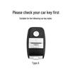 Premium Leather Key Case for Kia K3 K4 K5 KX3 KX5 Sportage Sorento