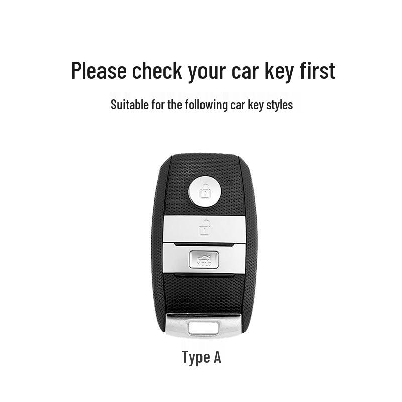 Premium Leather Key Case for Kia K3 K4 K5 KX3 KX5 Sportage Sorento