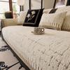 Light Luxury Comfortable Cotton Lint Sofa Cushion Autumn And Winter  New Straight Row Non-Slip Seat Cushion Sofa Cover Cloth Towel Crospecial S
