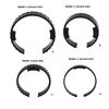 2Pcs Pet Grooming Dryer Connector Pipe Joint Clamp Dryer Hose Spare Rings Quick Connect Tube Clips for Pet Hair Dryer