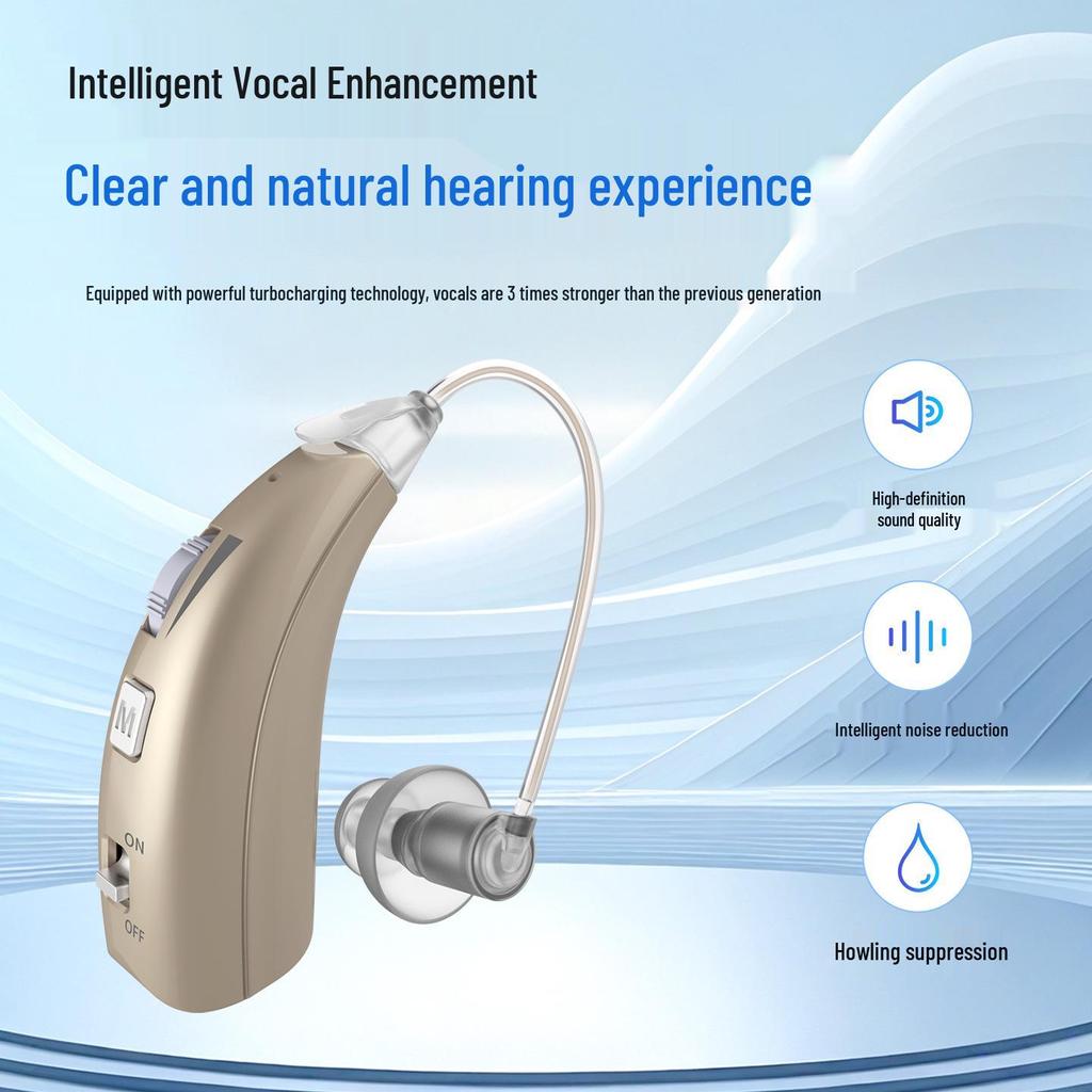 Elderly Hearing Aid VHP-1301: Genuine Sound Amplifier & Assistive Device