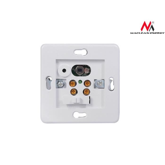 Capteur de mouvement PIR - MCE18 - Infrarouge - Angle de détection 160° - 4 modes de fonctionnement - IP20