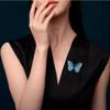 Embroidered Butterfly Brooch, High-end Women's Personalized Retro Brooch, Luxurious and Elegant Brooch