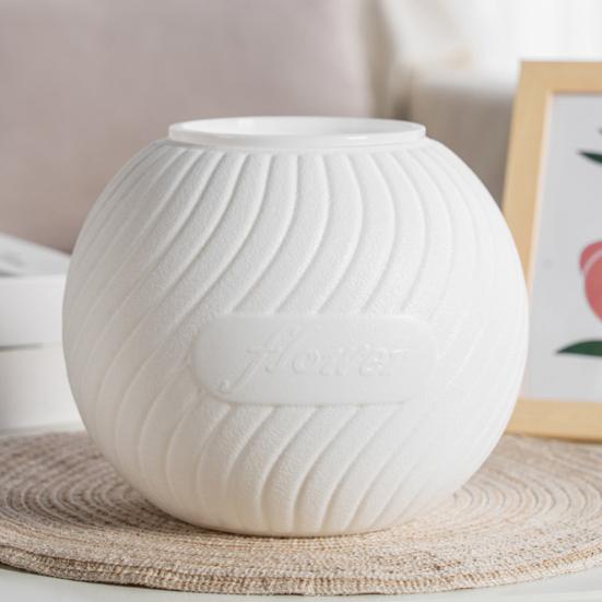 Self Watering Pot for Indoor Plants Plastic Wicking Flower Pot with Inner Pot Modern Decorative Planter for Herbs Flowers House Plants