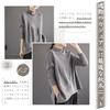Z8two High Long Pullover Check Loose Perfect for or Winter Women's Sweater, Neck, Sleeve, Mid-Length, Top, Pattern, Fit, Stylish, Cute, Commuting,