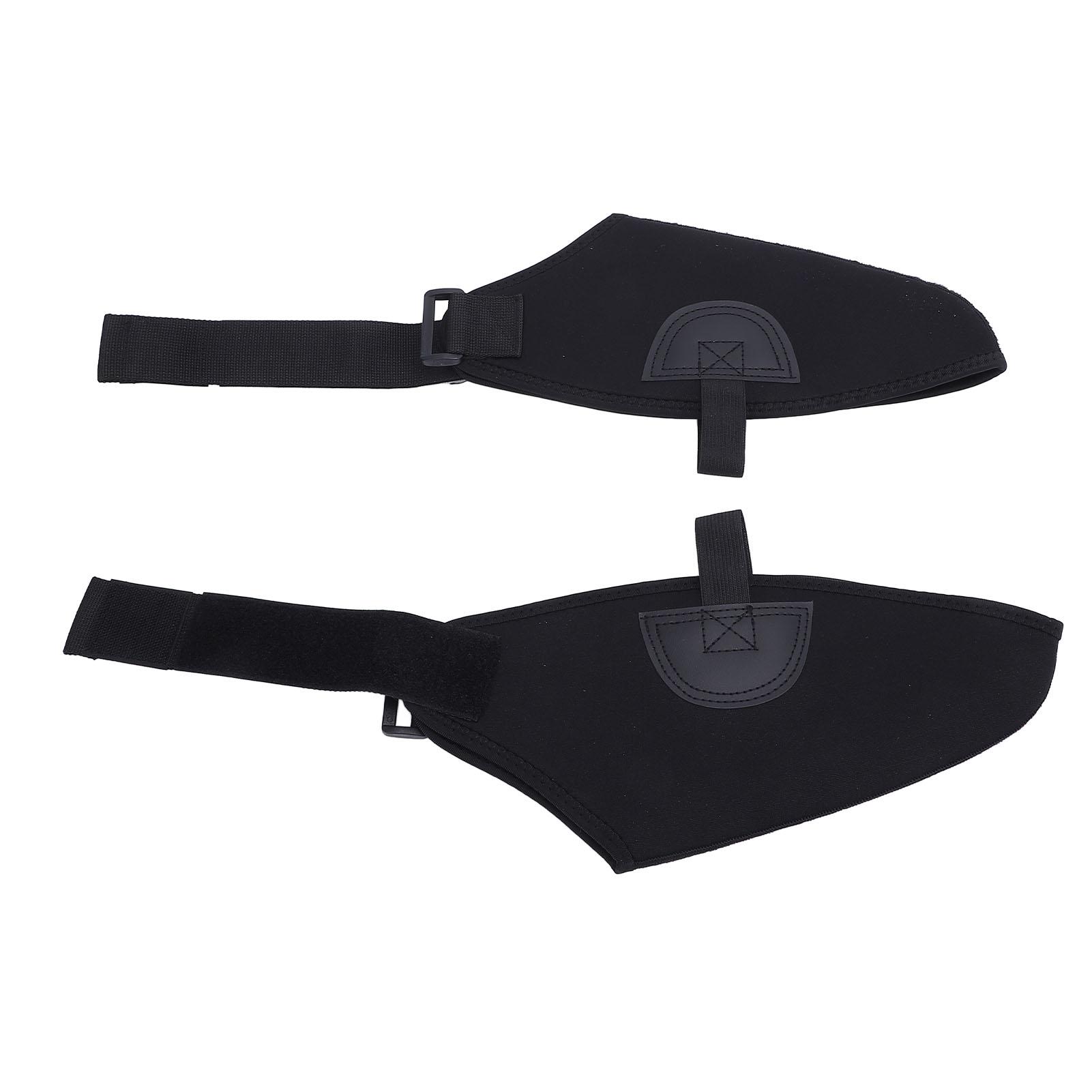 

1 пара захисних чохлів для лижних черевиків, регульований ремінець, зберігають ноги сухими, еластична стрічка, багаторазовий утеплений чохол для взуття для катання на лижах