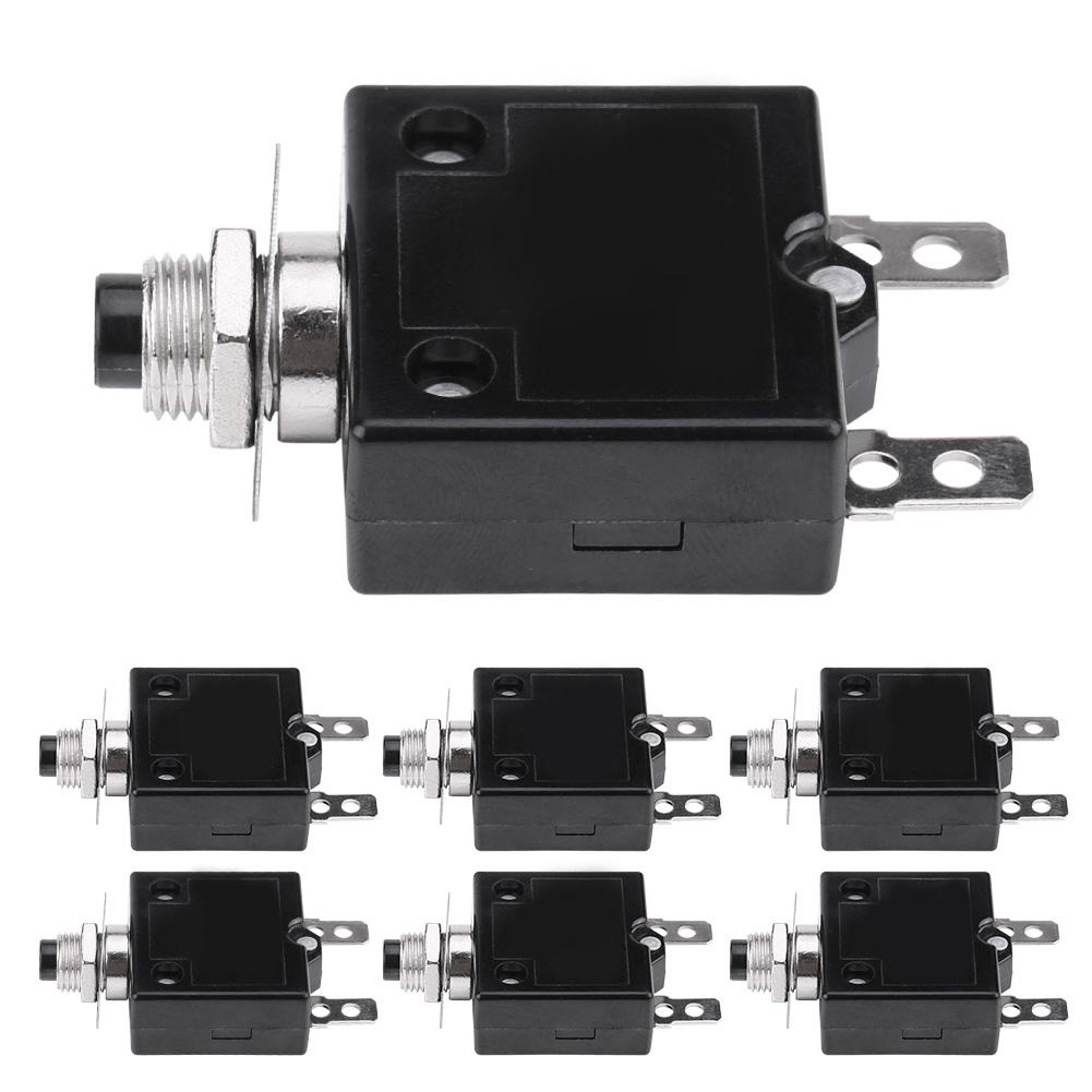 Manual Reset Circuit Breaker Reset Thermal Switch Manual Reset Thermal Switch Circuit Breaker Over Current Overload Protector
