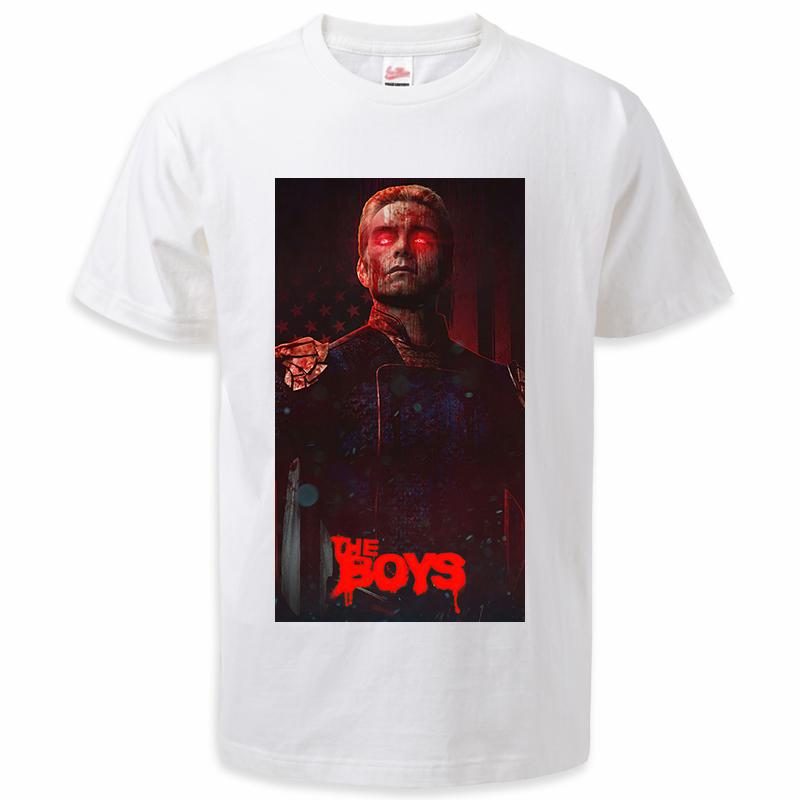 The Boys Tshirts Mens TV Show Starlight Women T-Shirts Homelander Funny T Shirt Cotton Fashion  Designer Male Clothes Tops Tees