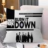 Band L-Linkin Cool P-Park Cushion Cover Inches Farmhouse Decor Home Throw Pillow Covers For Couch Decorations