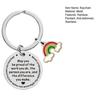 Nützlicher Schlüsselanhänger mit Regenbogen-Anhänger, dekorativ