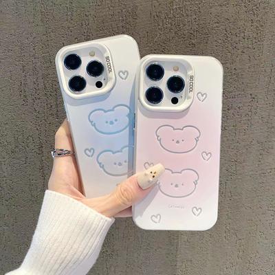 Applicable To Apple 11Pro Mobile Phone Case Iphone11 New 11promax Advanced Sense 11 Couple Cute Bear
