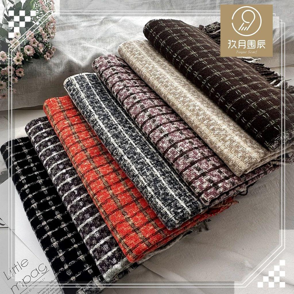 

Circle yarn scarf scarf autumn and winter warm men s and women s scarves cold wind niche neutral premium shawl темно-синього кольору