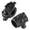 2Pcs Torches Clip 360 Degree Rotating Bicycles Light Holder Adjustable Bike Light Stand Cycling Flashlight Holder