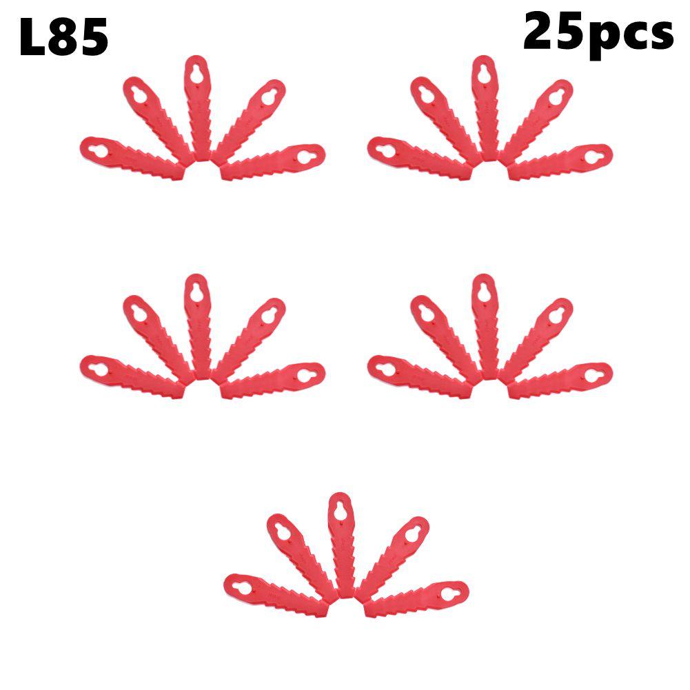 

10/50pcs Lawn Mower Replacement Blade Plastic Blades Spare Parts Grass Cutter Repair Accessories Garden Power Tools Accessories
