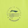 Li Ning Running Series Solid Color Round Neck Comfortable Breathable Versatile Wind Tunnel Breathable Short Sleeve T-Shirt Men Tops ATSV083-3