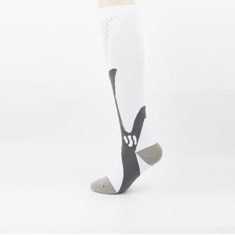 Nylon Sport Compression Socks - Unisex Breathable, Lightweight Calf Support for Cycling