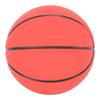 Basketball Toy Stress Relief High Elasticity Portable Rubber Play Ball for Pet Interaction Desktop Ornament Red