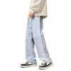 American High Street New Spring and Summer Loose Straight Jeans Men's Casual Long Pants