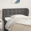 VidaXL Headboard with Ears Grey 93x23x78-88 Cm Faux Leather3117226