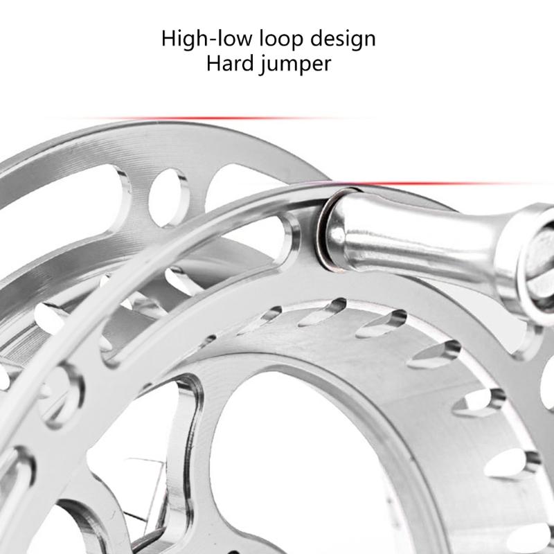 Fish Line Wheel Fly Fishing Reels Replacement Left/Right Handle Reels Outdoor Fishing Line Drum Wheel Easy To Use